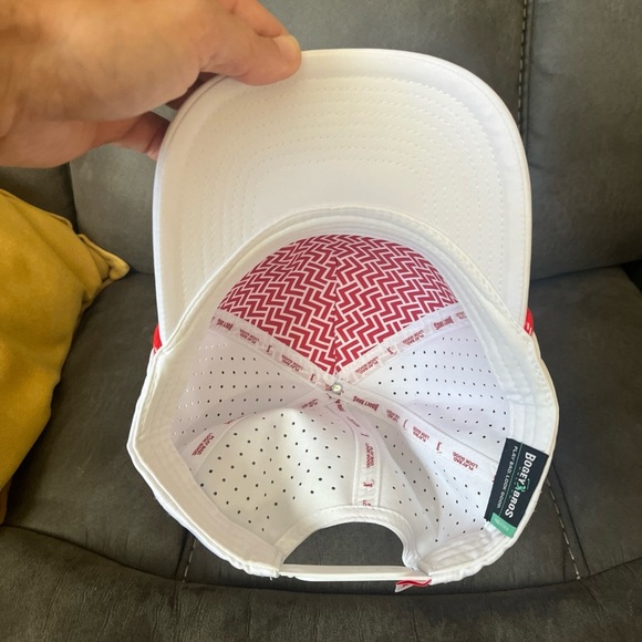 New Bogey Bros Golf Mulli Performance Rope Hat OS White - Picture 7 of 9